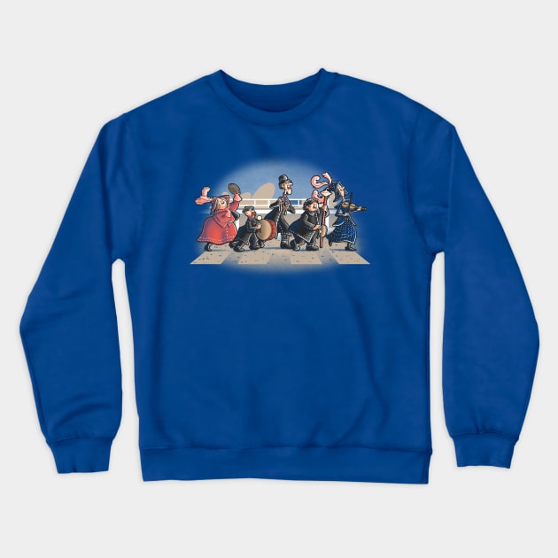 The Band Crewneck Sweatshirt by Cromanart